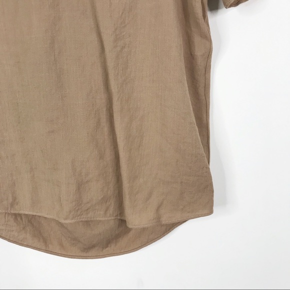 Tank Girl Made In Korea Twist Pleat Blouse Top XS - Picture 4 of 8